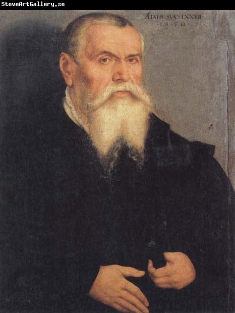 Lucas Cranach Portrait of Lucas Cranach the Elder